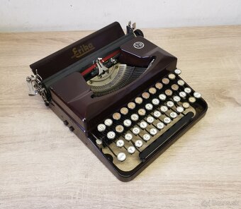 Starožitný písací stroj ERIKA model S z roku 1939 - 8