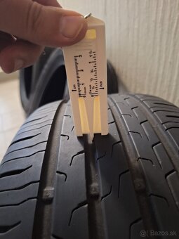 Predám letne pneumatiky 215/55r17 Contimental - 8