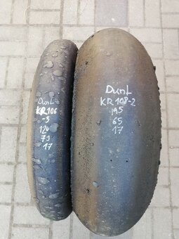 Motopneu - hladké slicky - sady - 8