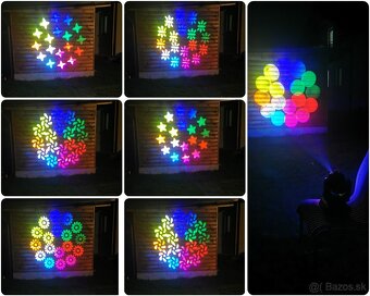 Rotačné hlavy 200W Beam, fokusácia, prizmy - 8