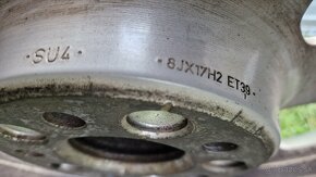 Disky R17 8JX17H2 ET39 Audi A6 C7 - 8