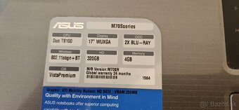 Predám 17" notebook ASUS v zachovalom stave - 8