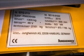 Vysokozdvižný vozík Jungheinrich EFG 213 (VV0015) - 8