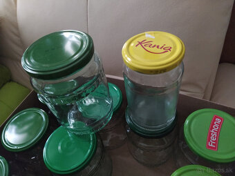 Poháre na zaváranie bez etiket 43 ks (iba osobný odber) - 8