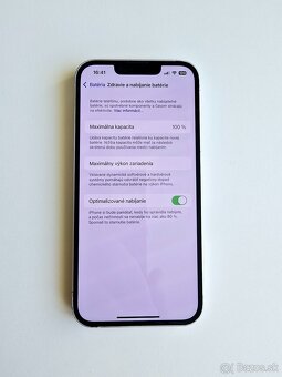 APPLE IPHONE 13 PINK 128GB,ZDRAVIE BATERKY 100% - 8