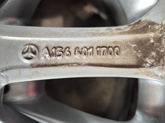 5x112 r17 ET38 x 6,5J elektróny originál MERCEDES + snímače - 8