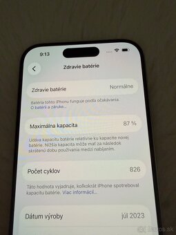 iPhone 15Pro 128GB White Titanium - 8