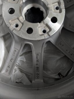 Predám kompletnú sadu BMW diskov a pneu Goodyear - 8