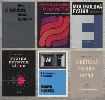 Molekulová, štatistická fyzika, termodynamika - 8