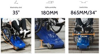 Úplne nový pásový schodolez TR250T s 2 ročnou zárukou - 8