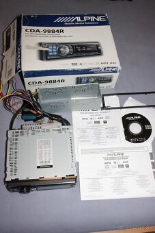 autorádio Apline  CDE-9884R  RDS MP3/WMA/AAC s CD prijimač - 8