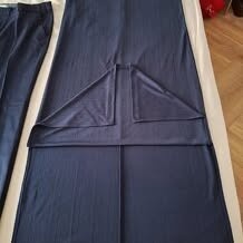 Dámske spoločenské šaty modré, topy, nohavice - 8