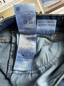 Levi’s Mile High Super Skinny W25 L30 džínsy XS Levis Levi - 8