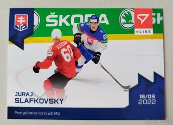 Hokejové kartičky - SLAFKOVSKÝ, REGENDA, NEMEC - 8