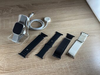 NOVÉ Apple Watch Ultra 2 GPS TITAN + ZÁRUKA - 8