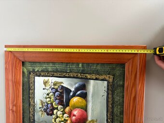 Obrazy - 2 druhy - tulipány alebo ovocie v mise - 8