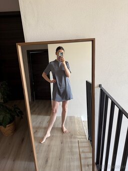 Satenove šaty H&M - 8