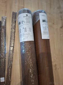 OBOJSTRANNÁ PVC ROHOŽ, BALKOVÁ 2ks V-1m x D-5 m, hnedá - 8