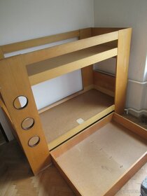 Poschodová posteľ 200x90x160 cm AXA 4 - 8