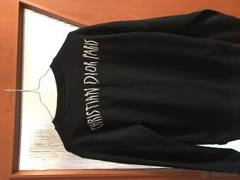 CHRISTIAN DIOR black damska mikinka S/M - 8