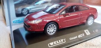 Modely aut WELLY 1:43 - 8