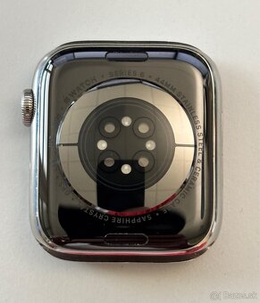 Apple Watch Series 6 (GPS + Cellular) Stainless Steel eSIM - 8