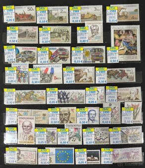 Poštové známky Československo - 8