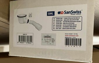Set sprchový kút SANSWISS + podomietkové wc - 8