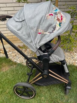 Kočík Cybex Priam Koi 2020 Podvozok Rosegold + Seat PacK - 8