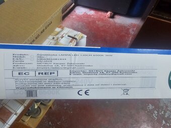 Led lampa 120cm 2x led pás,3x led pas. - 8