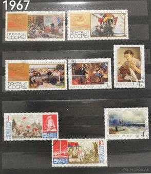 Predám známky ZSSR - 8