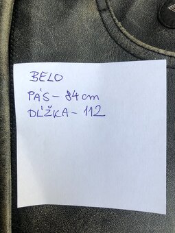 Nové kožené motonohavice Belo Tours-40 - 8