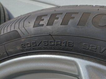 Orig. letná sada FORD 5x108 R16 + GoodYear 205/60 R16 - 8