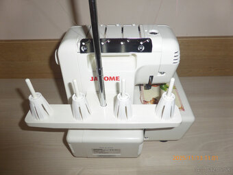Predám obnitkovací a šijací stroj Janome 504-D - 8