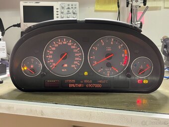 Budíky prístrojový panel BMW E39 M5 Tachometer 300km/h - 8