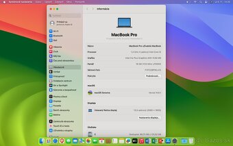 MacBook Pro 13" i5-2.3GHz/8GB/256GB, NOVÁ BATÉRIA, TOP STAV - 8