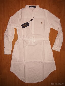 Ralph Lauren dámske košeľové šaty čierne - 8