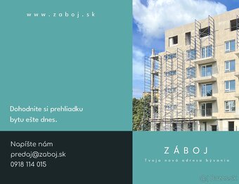 ZÁBOJ - Moderné byty na predaj v novostavbe - 8