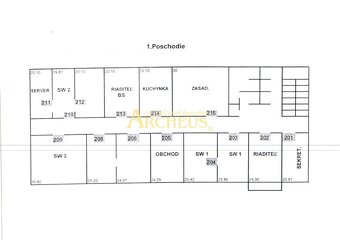 PRENÁJOM - KANCELÁRSKE PRIESTORY OD 20 m2- 400 m2 - KE BARCA - 8