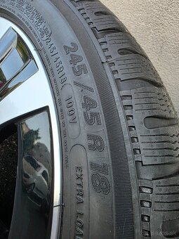 Zimné kolesa Mercedes W213 S213 C238 A238 5x112 r18 245/45 - 8