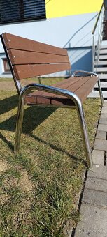 Nerezová lavička - 8