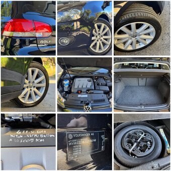 VOLKSWAGEN GOLF VI 1.6TDI COMFORTLINE NAVI+SENZORY+R17 ELEKT - 8