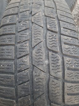 PLECHOVE DISKY 5x112r16 obuté zimné pneu - 8