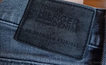 Tommy Hilfiger šedé slim straight streč - 8