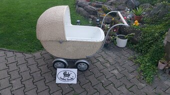 Starozitny kocik pre bábätko - 8