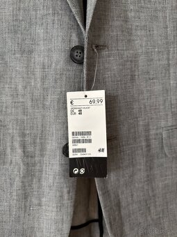 Čistonové Elegantné Saká - Značka H&M 1+1 - 8