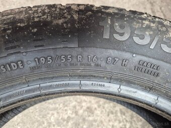 195/55 r16 letné 4 ks CONTINENTAL z predvádzačky - 8