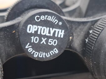 Predám funkčný dalekohlad OPTOLYTH 10x50 ALPIN 250 € - 8
