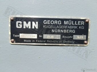 Povrchová brúska Georg Müller GMN - 8