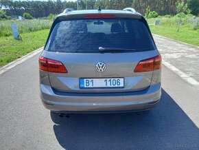 VW-GOLF SPORTSVAN 2,0TDI-150PS-BIXENON-HIGHLINE-NAVI-2015 - 8